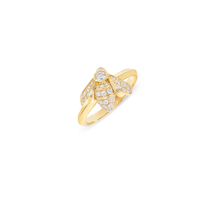 Bee de Chaumet Ring Yellow Gold, Diamonds