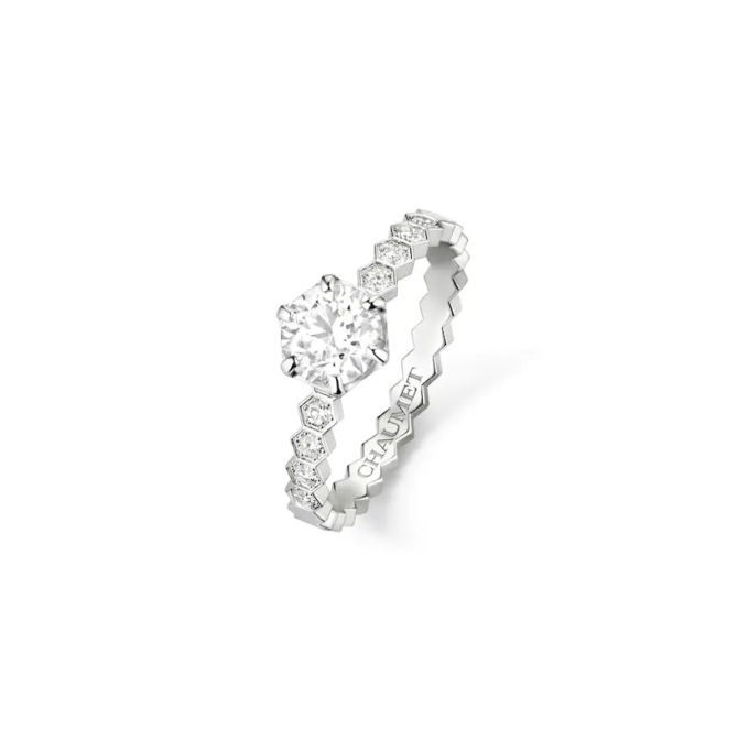 Bee de Chaumet 0.70-carat Solitaire White Gold, Diamonds
