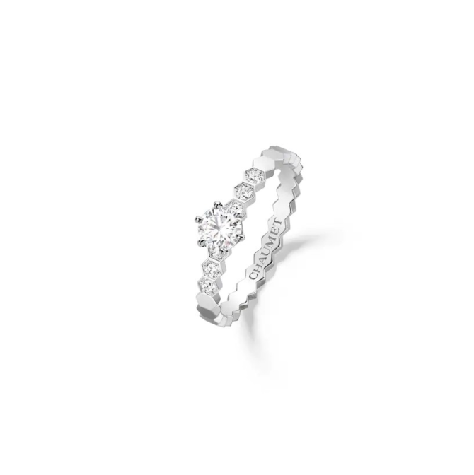 Bee de Chaumet 0.50-carat Solitaire White Gold, Diamonds