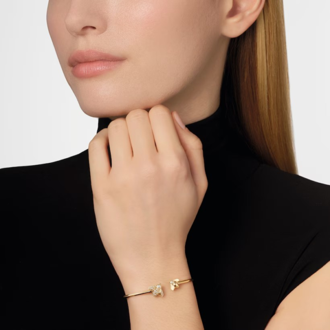 Bee de Chaumet Bracelet Yellow Gold, Diamonds