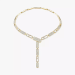 Imperial Move LM Pavé Tie Necklace