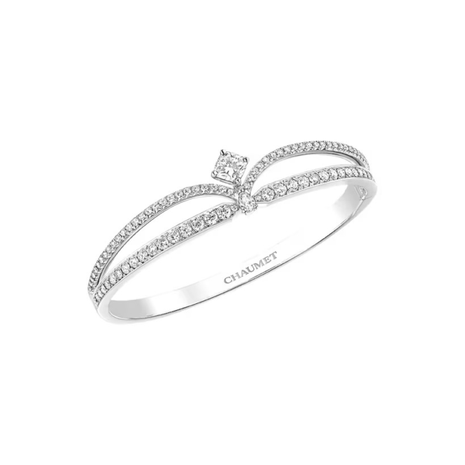 Joséphine Eclat Floral Bracelet White Gold, Diamonds, 0.50ct