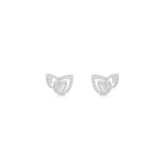 Joséphine Duo Éternel Earrings White Gold, Diamonds