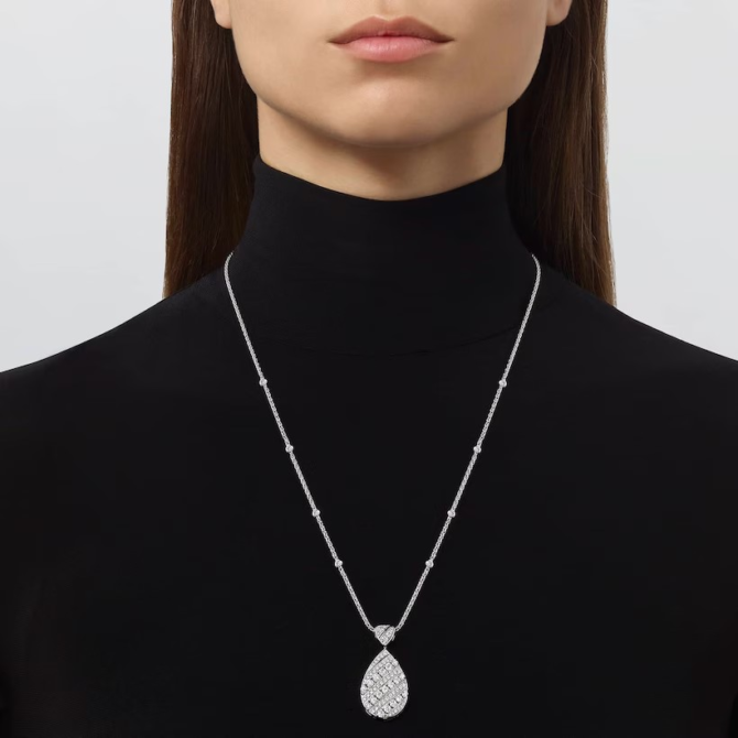 Joséphine Aigrette Pendant, Diamonds