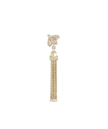 Bee de Chaumet Pompon Earrings Yellow Gold, Diamonds