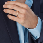 Liens Évidence Wedding Band, Diamonds, 3mm - Image 2