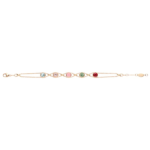Les Acrostiches Jeux de Liens "Amour" Rose Gold Bracelet - Image 2