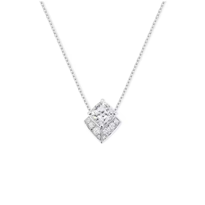 Joséphine Éclat Floral Pendant White Gold, Diamonds