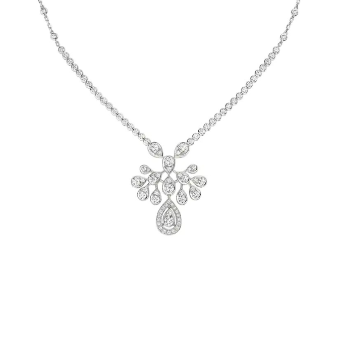 Joséphine Aigrette Impériale Pendant White Gold, Diamonds