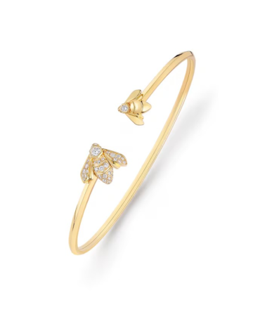 Bee de Chaumet Bracelet Yellow Gold, Diamonds
