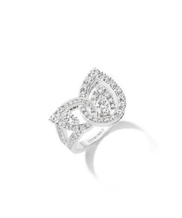 Joséphine Duo Éternel Ring White Gold, Diamonds