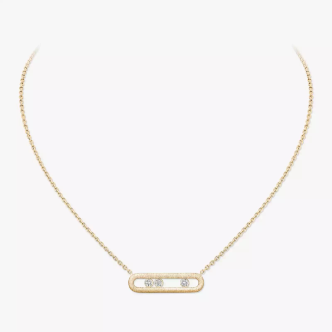 Move Classique Ciselé Diamond Necklace
