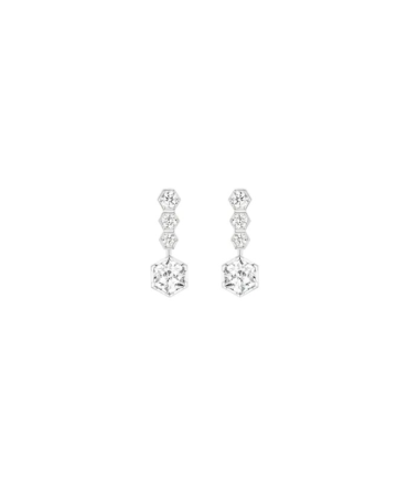 Bee de Chaumet 0.50-carat Earrings, White Gold, Diamonds