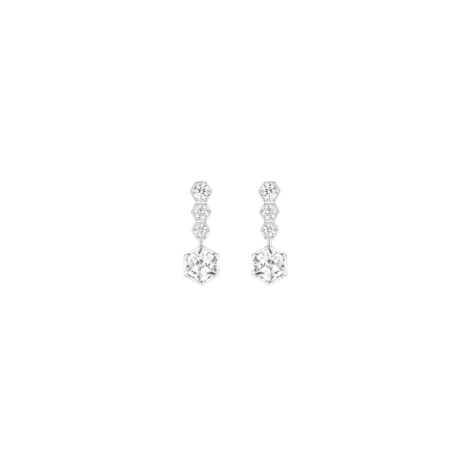 Bee de Chaumet 0.50-carat Earrings, White Gold, Diamonds