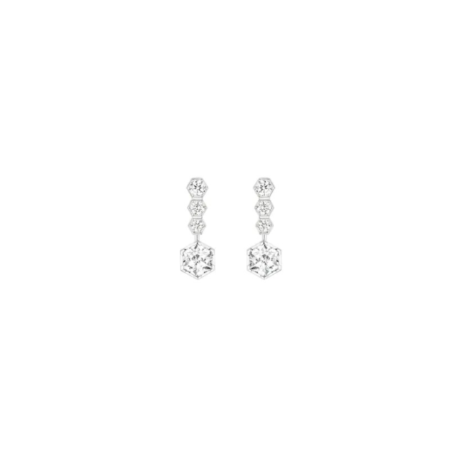Bee de Chaumet 0.50-carat Earrings, White Gold, Diamonds