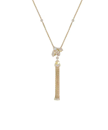 Bee de Chaumet Pompon Pendant Yellow Gold, Diamonds