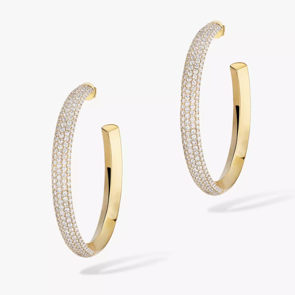 Divine Enigma LM Hoop Earrings
