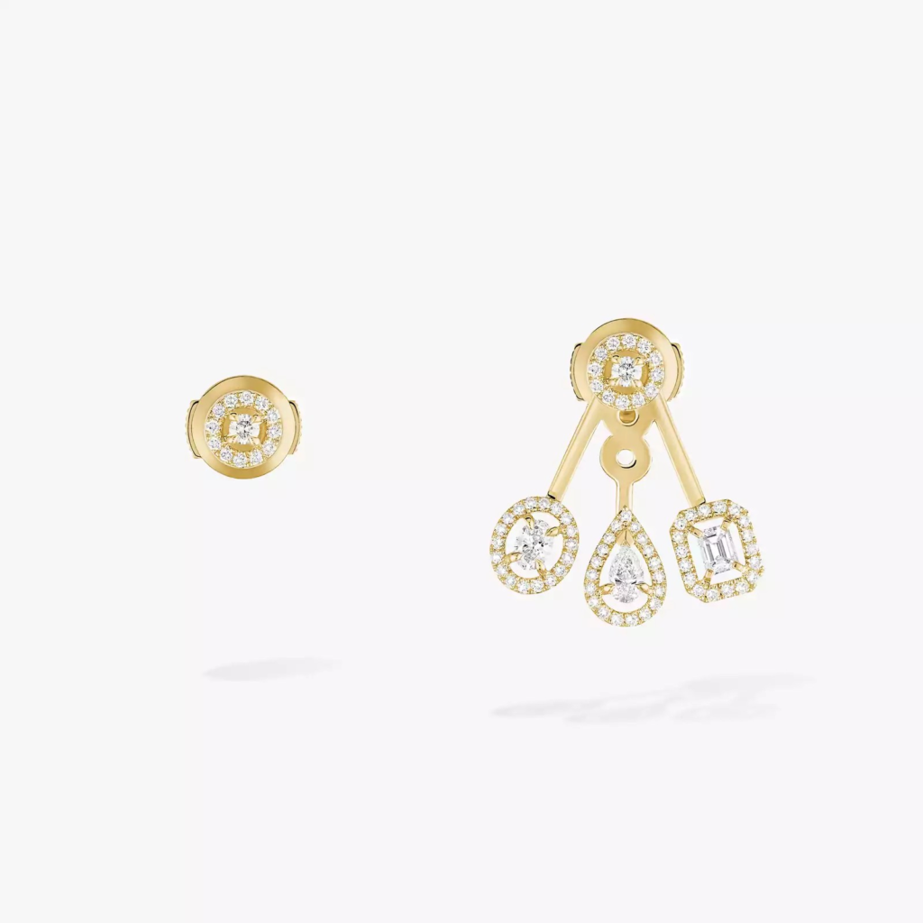 My Twin Trio Diamond Earrings