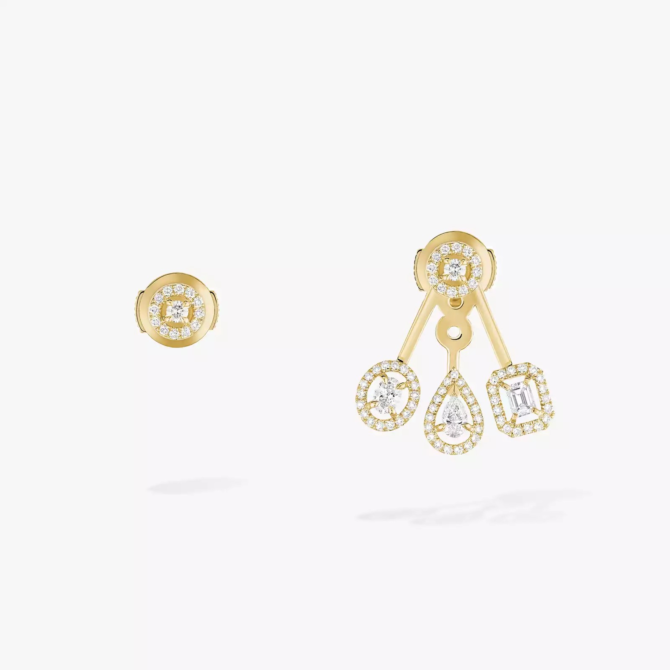 My Twin Trio Diamond Earrings