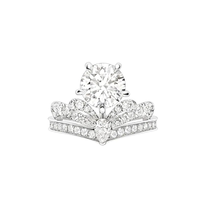 Joséphine Splendeur Impériale 2cts Solitaire Platinum, Diamonds