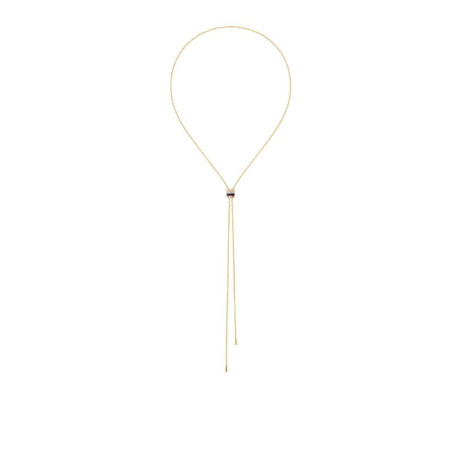 Quatre Classique Tie Necklace, Small Model