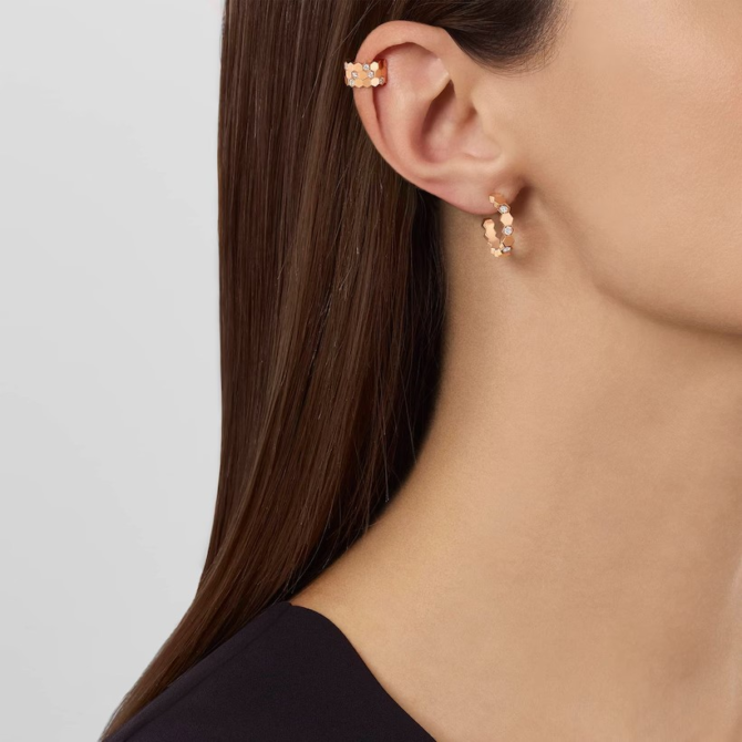 Bee de Chaumet Ear Cuff Rose Gold, Diamonds