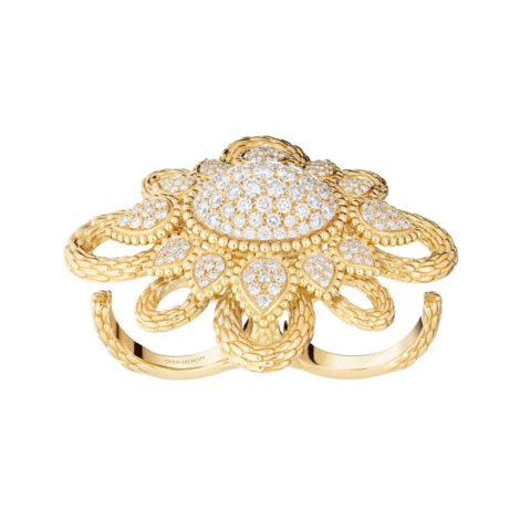 Serpent Bohème Vintage Two-Finger Ring