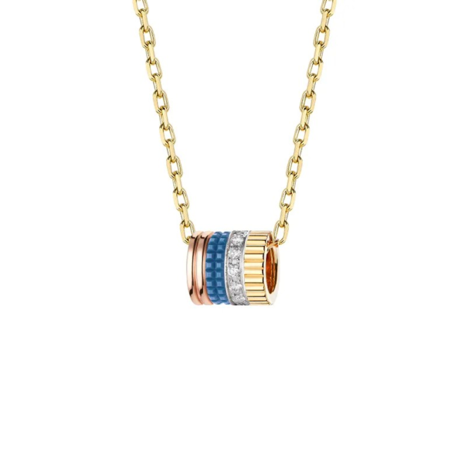 Quatre Blue Edition Pendant, S Motif