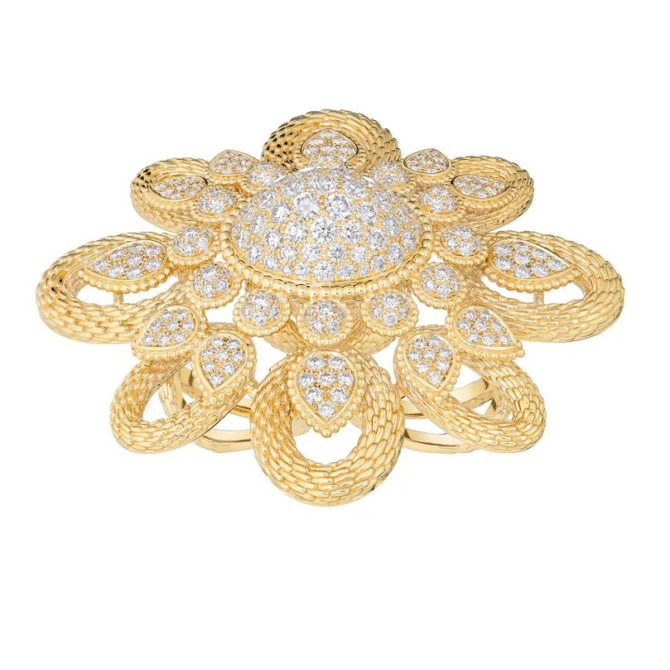 Serpent Bohème Vintage Two-Finger Ring