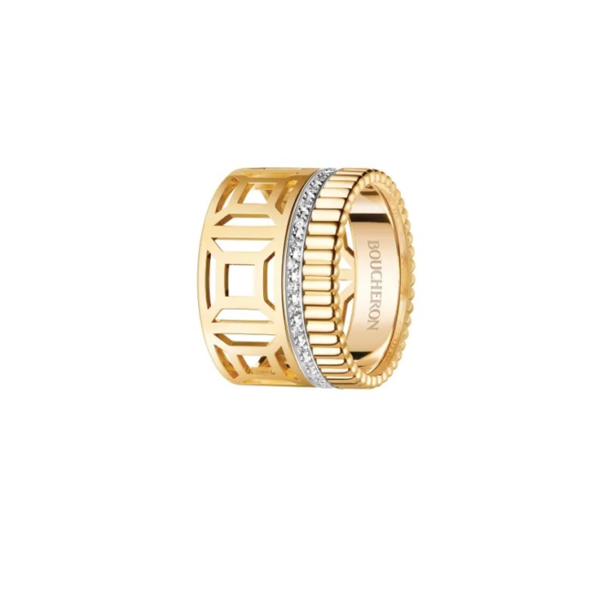 Quatre Radiant Edition Openwork Ring
