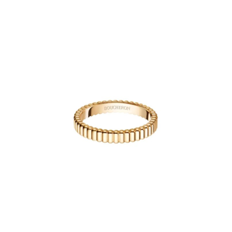 Grosgrain White Gold Wedding Band