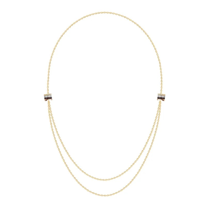 Quatre Classique Necklace, 2 motifs