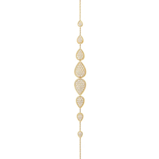 Long Necklace Serpent Bohème