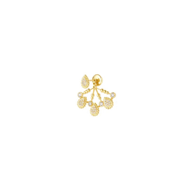 Serpent Bohème Solarité Stud Earring, 4 Motifs