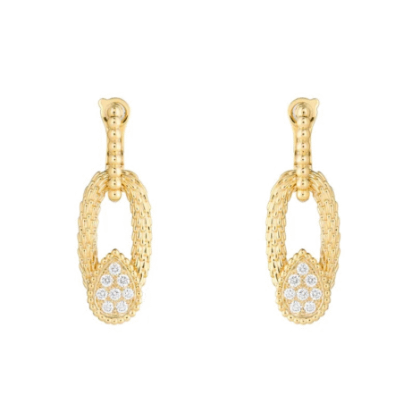 Serpent Bohème Vintage Stud Earrings