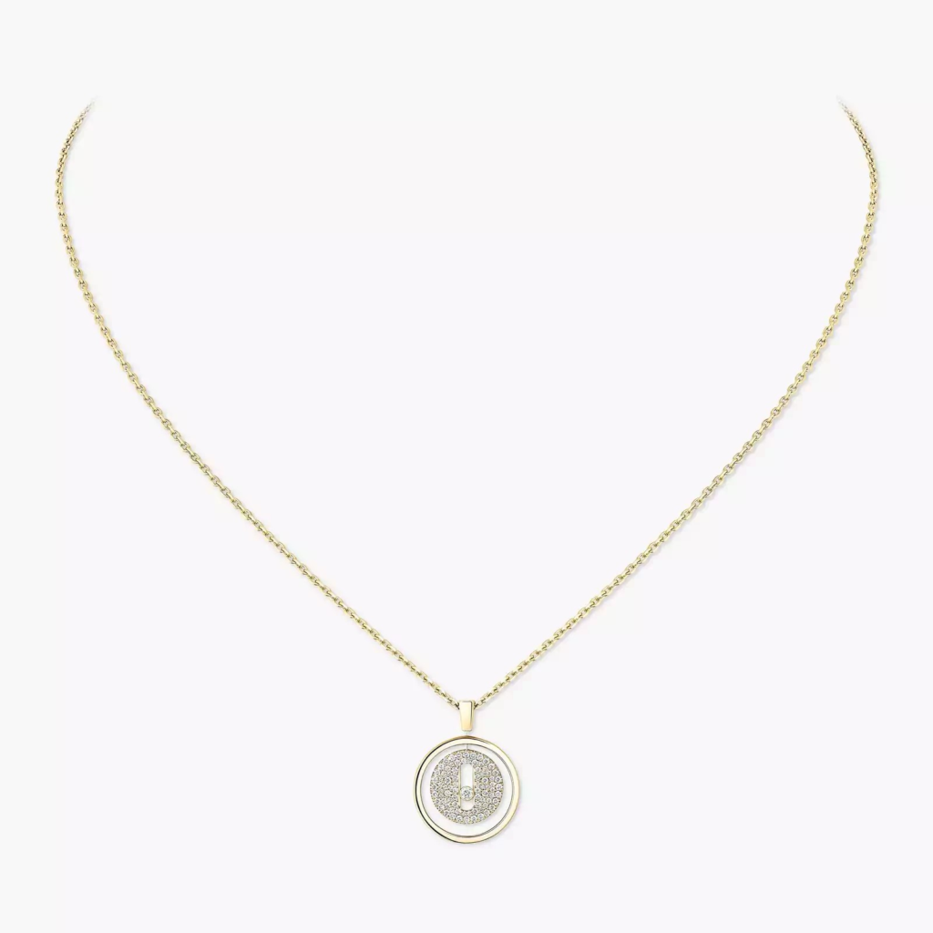 Lucky Move PM Pavé Necklace