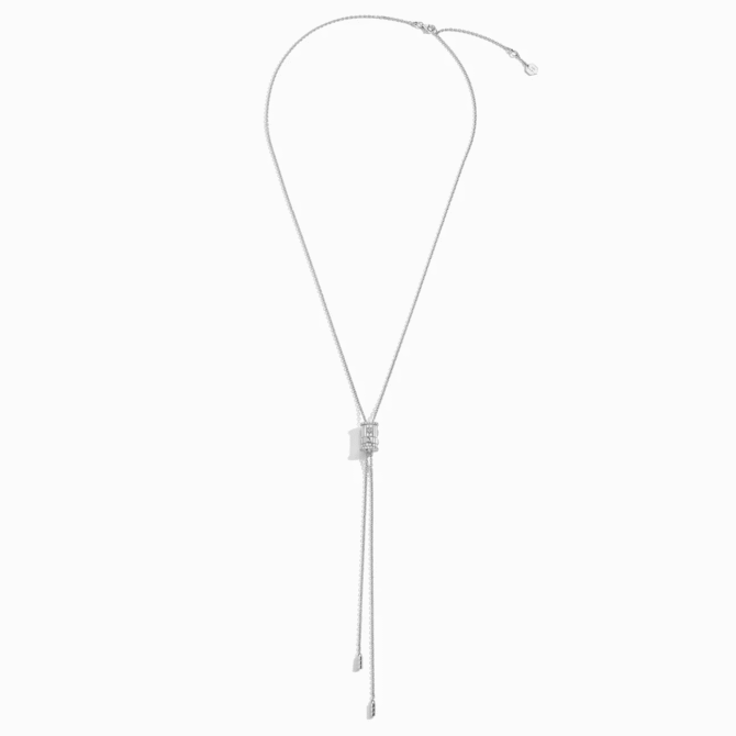 LIFE Full Diamond Spinning Cravat Necklace