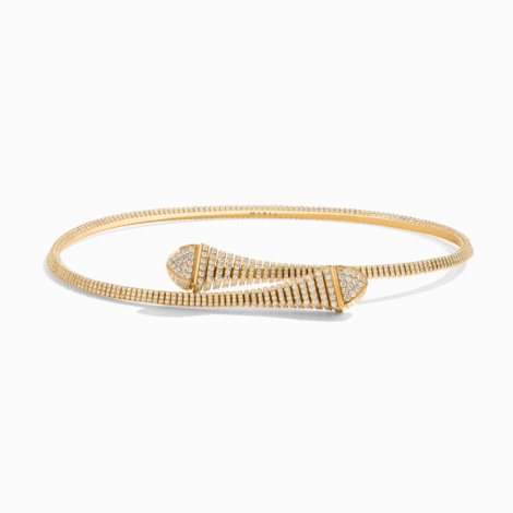 Cleo Rev Full Diamond Slip-On Necklace