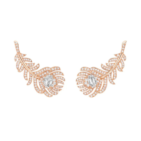 Plume de Paon Small Ear Clips