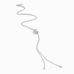 LIFE Full Diamond Spinning Cravat Necklace