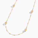Cleo Rev Full Diamond Long Chain Necklace