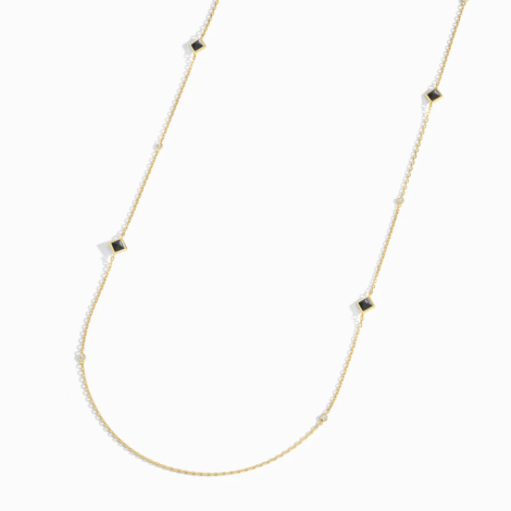 Cleo Pyramid Chain Necklace