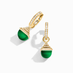 Cleo Rev Midi Diamond Drop Earrings