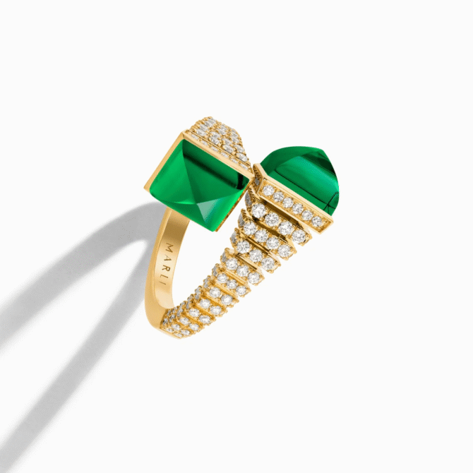 Cleo Rev Slim Diamond Ring