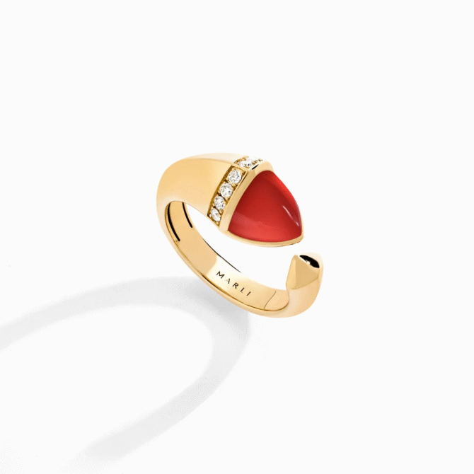 Cleo Venus Gold Midi Ring