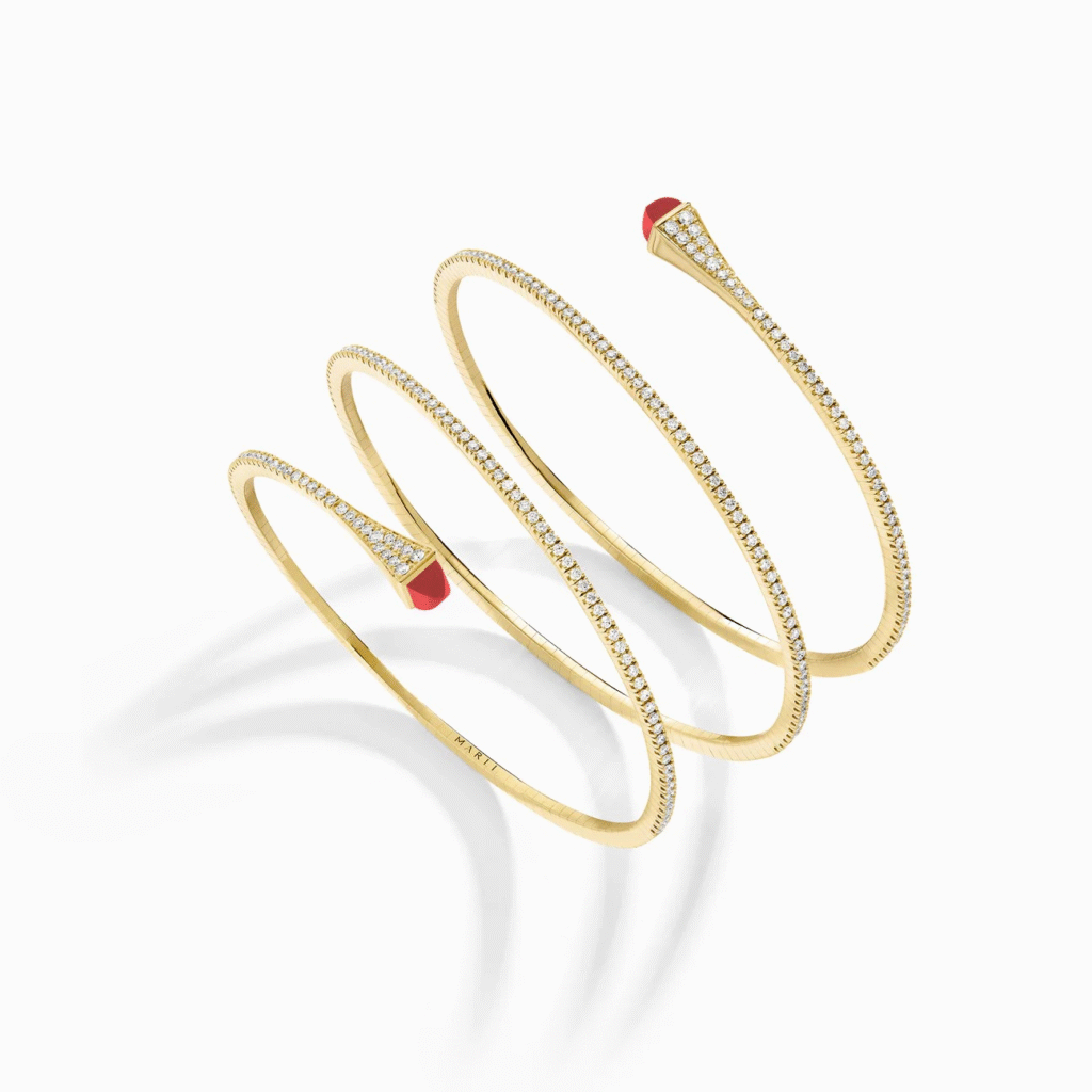 Cleo Diamond Twist Bracelet