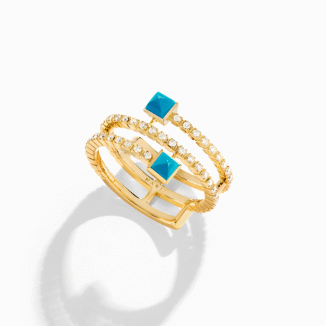 Cleo Lotus Twist Ring