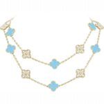 Vintage Alhambra Long Necklace, 20 Motifs
