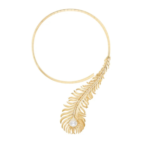 Necklace Plume de Paon
