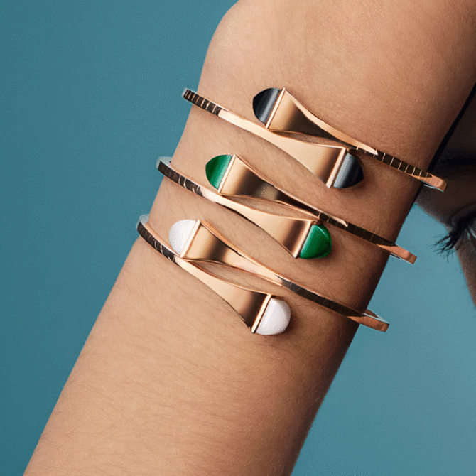 Cleo Gold Slip-On Bracelet